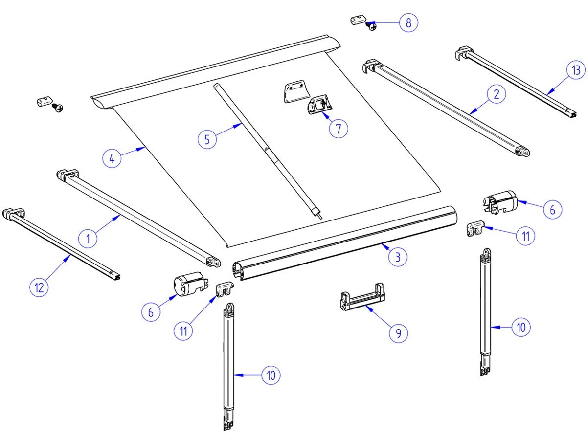 Thule Omnistor 1200 Ligger Links 300-325 3 Thule Omnistor 1200 Ligger Links 300-325
