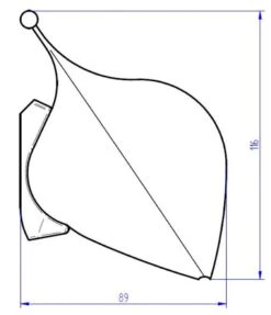 Thule Omnistor 1200 230 Sapphire Blue Zakluifel -Thule 65f2b5a3b71d51.24905076