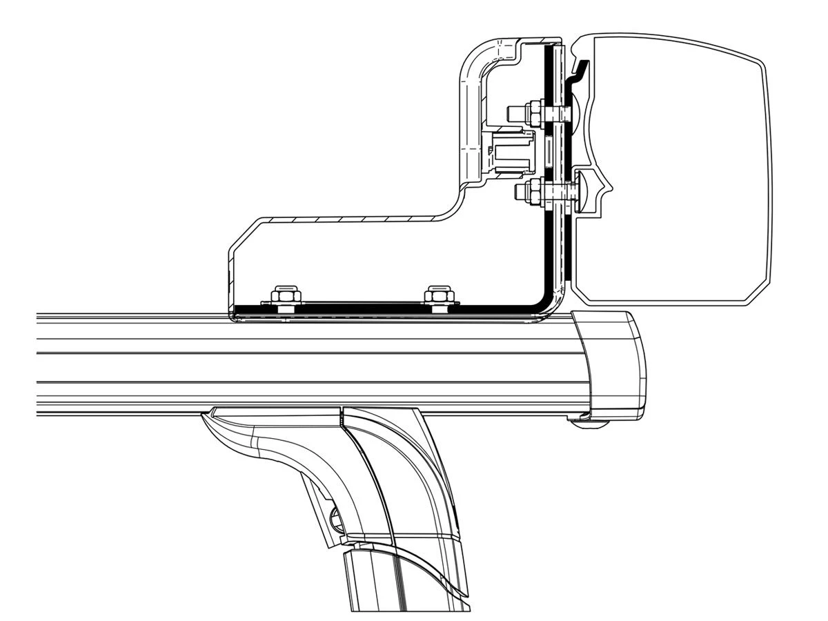 Thule Adapter 3200 Roof Rack 3 Thule Adapter 3200 Roof Rack