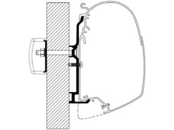 Thule Adapter Bürstner 2017