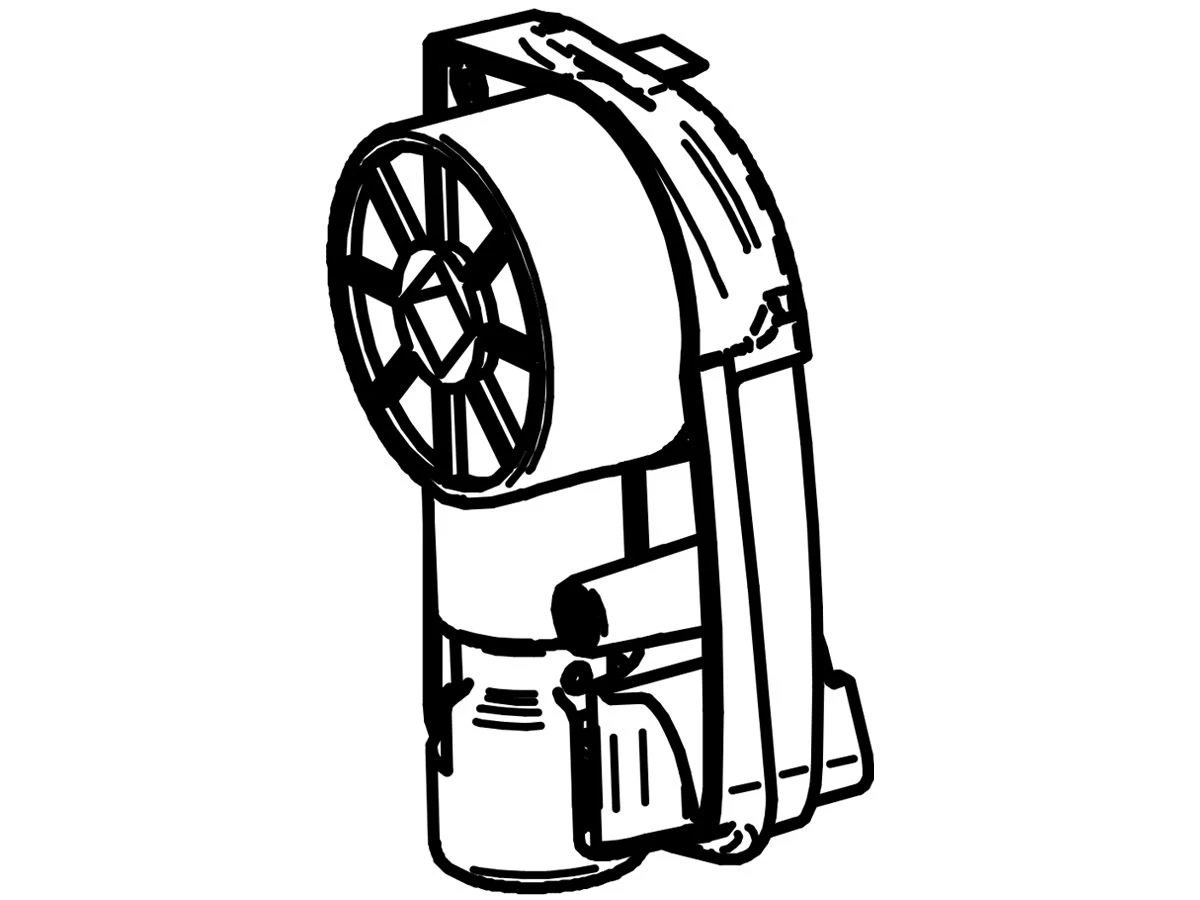 Thule Omnistor Binnenkap & Opdraaimechanisme Links 4900 Wit 3 Thule Omnistor Binnenkap & Opdraaimechanisme Links 4900 Wit