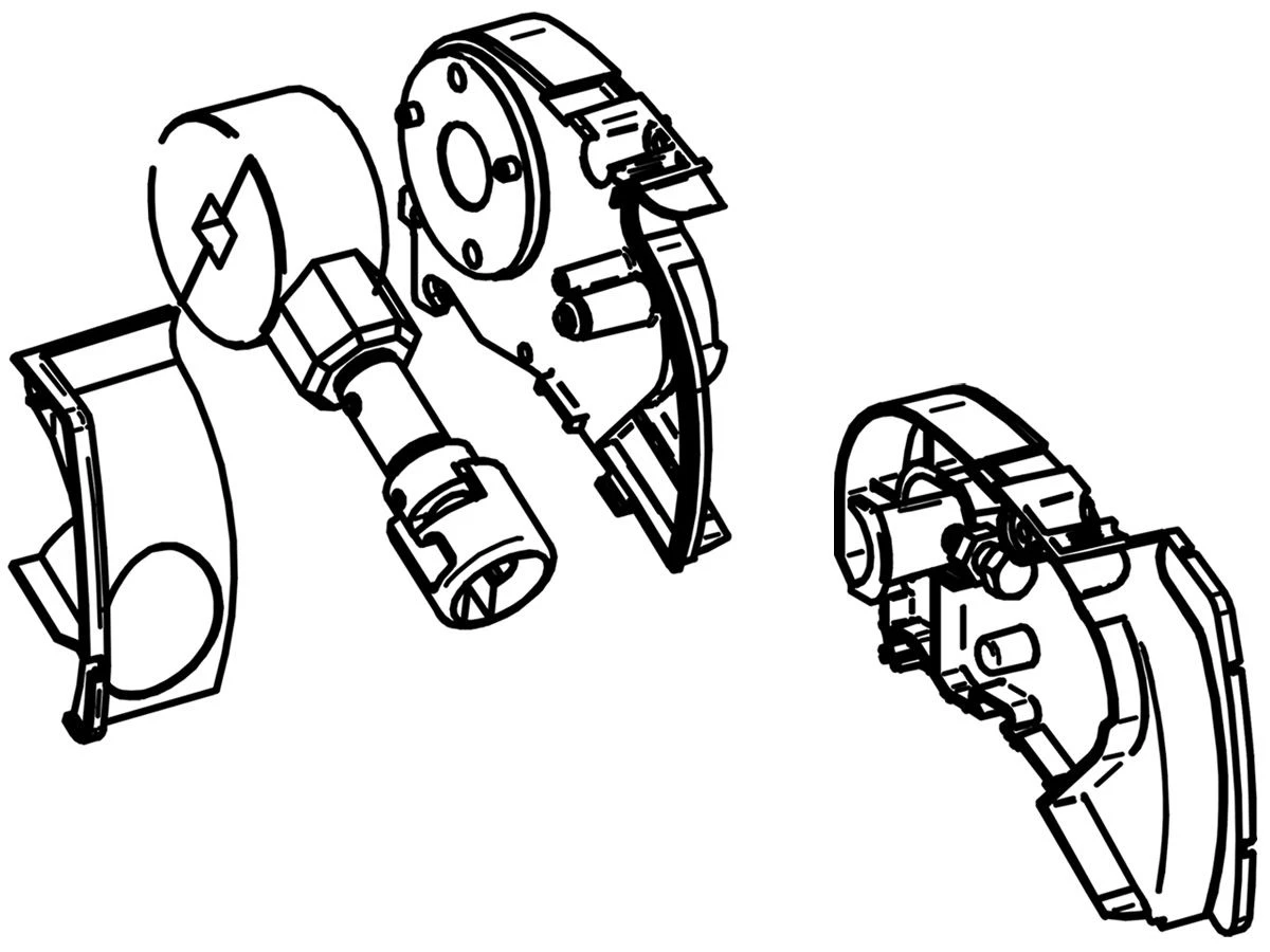 Thule Omnistor Set Binnenkappen & Opdraaimechanisme 6300 Antraciet 3 Thule Omnistor Set Binnenkappen & Opdraaimechanisme 6300 Antraciet